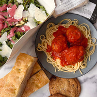 The Spaghetti + Meatballs Dinner