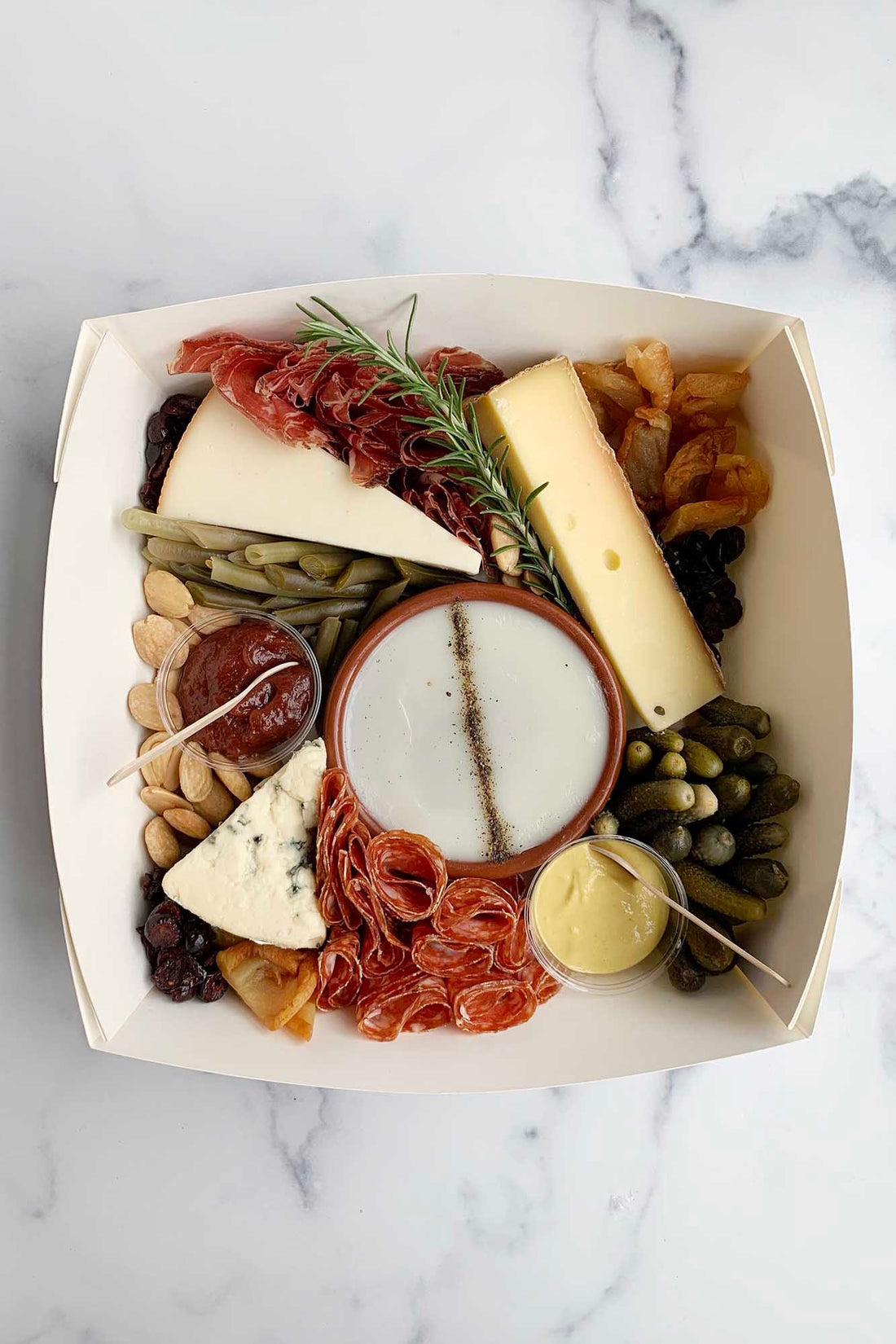 Cheese + Charcuterie Box