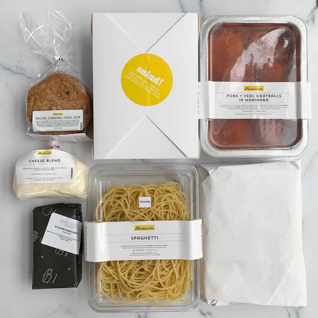 The Spaghetti + Meatballs Dinner