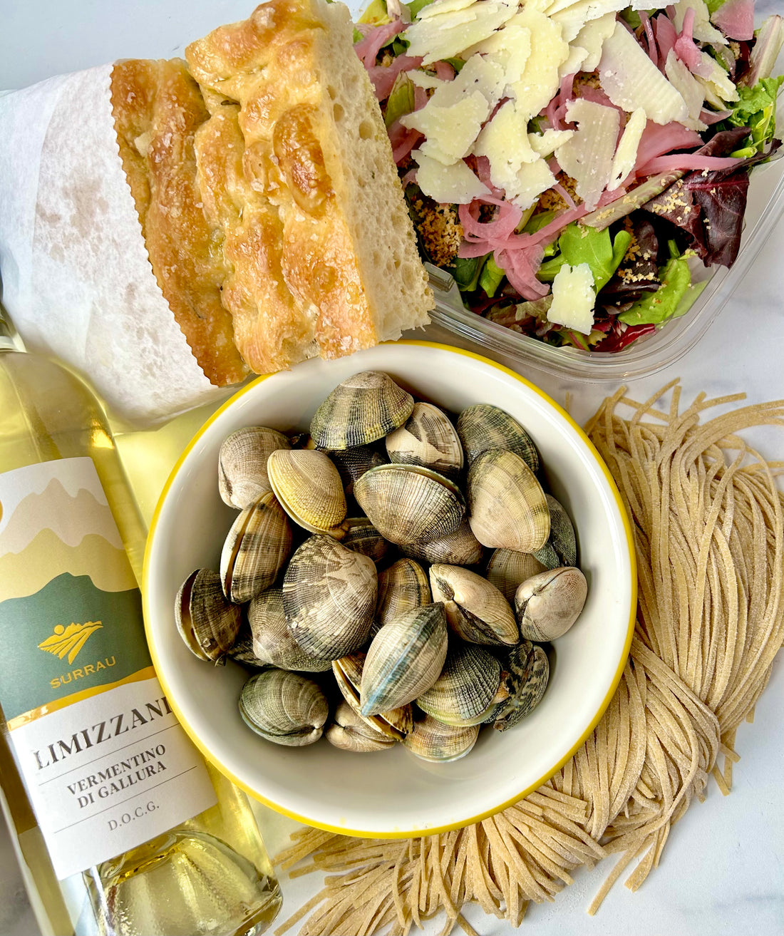 Clams + Linguine Dinner Kit