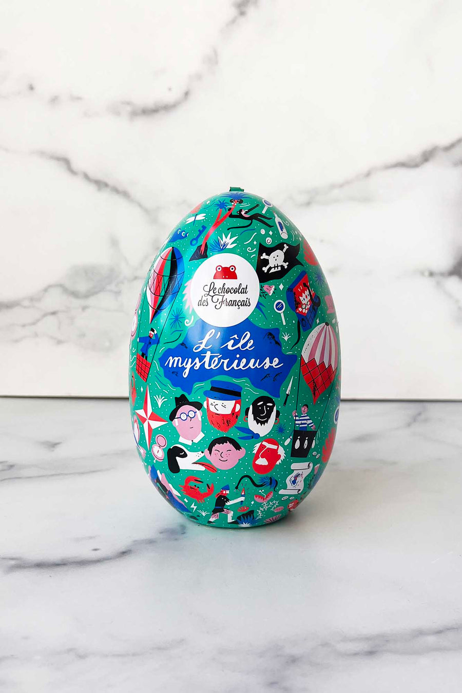 Le Chocolat des Francais Mysterious Island Egg Tin