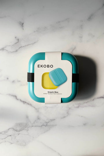 EKOBO Snack Box - Lagoon/Lemon