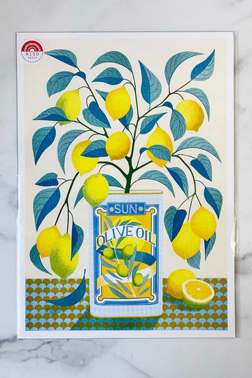 Printer Johnson Lemon Tree Risograph